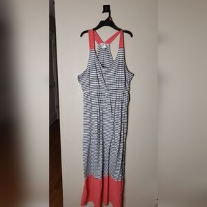 Just Be Striped Sleeveless Dress